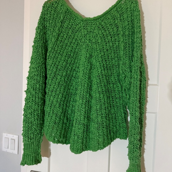 Free People Women’s “In a Swirl” Pullover Sweater - Picture 3 of 4